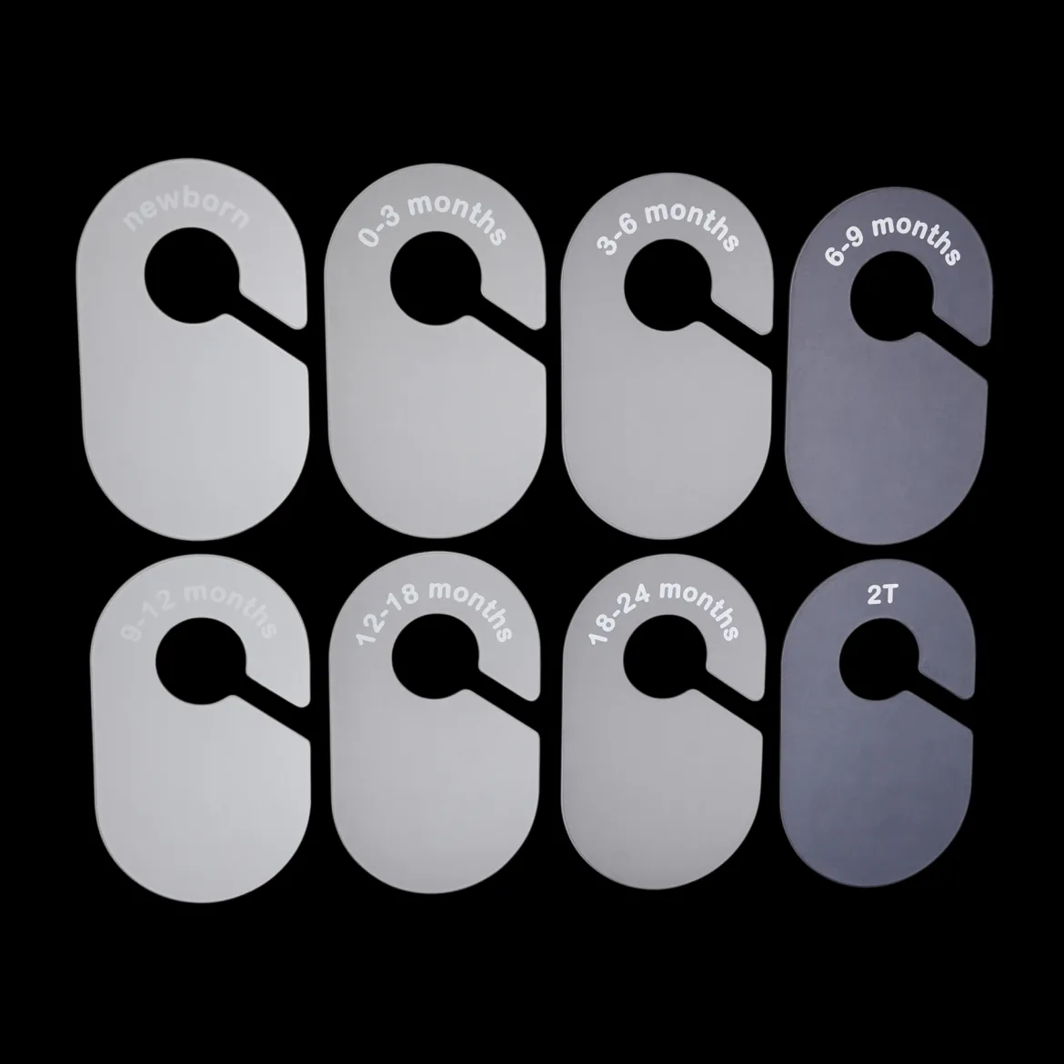 8 Piece Closet Dividers