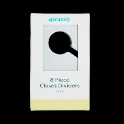 8 Piece Closet Dividers