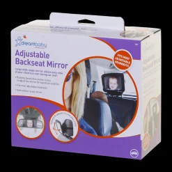 Adjustable Backseat Mirror with Securing Dial
