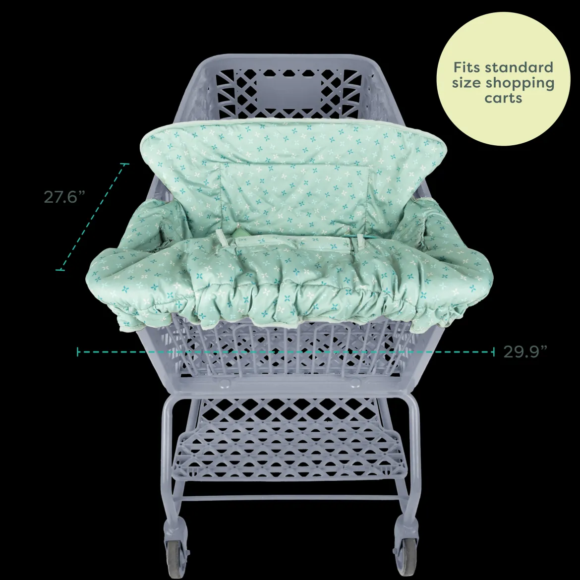 Antibacterial Compact Shopping Cart Cover