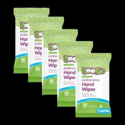 Antibacterial Hand Wipes (5 Pack)