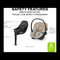 Aton G2 Swivel Infant Car Seat with Load Leg Base