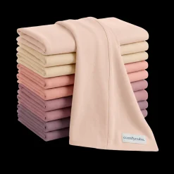 Baby Cotton Burp Cloths (10 Pack)
