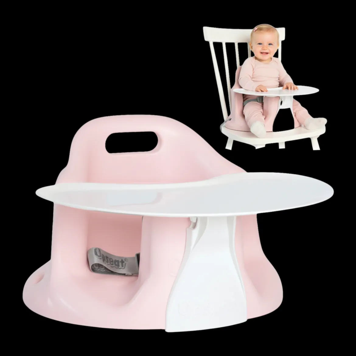 Baby Floor & Booster Seat with Tray