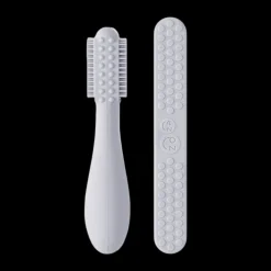 Baby-Led Toothbrush + Sensory Tongue Depressor Dual Pack