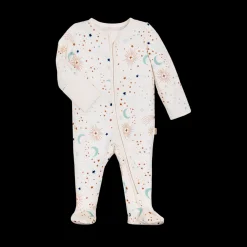 Bamboo Viscose Printed 2-Way Zip Footie