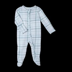 Bamboo Viscose Printed 2-Way Zip Footie