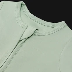 Bamboo Viscose Solid 2-Way Zip Footie