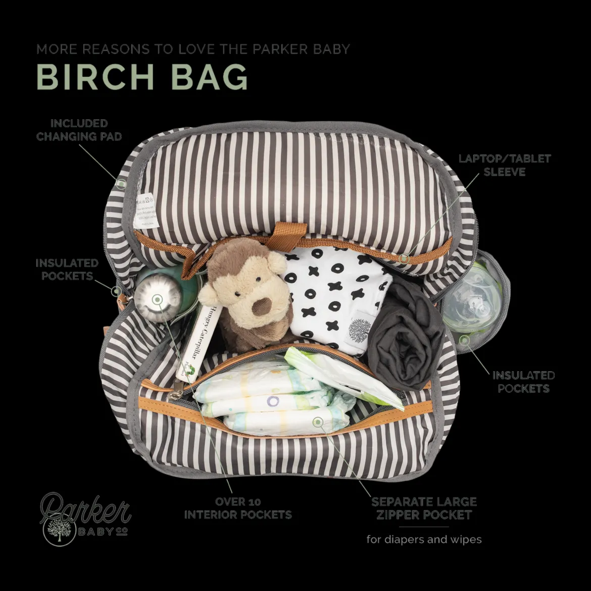 Birch Bag Diaper Backpack