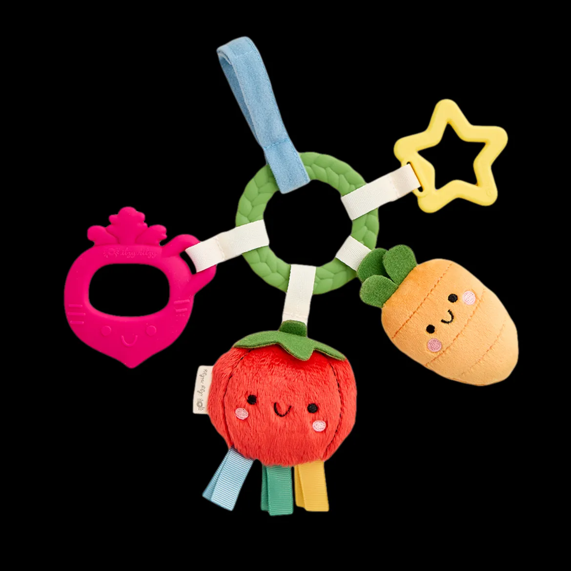 Bitzy Busy Ring Teething Activity Toy