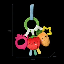 Bitzy Busy Ring Teething Activity Toy