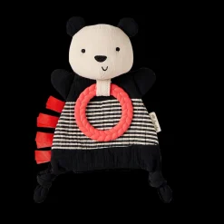 Bitzy Crinkle Sensory Crinkle Toy with Teether