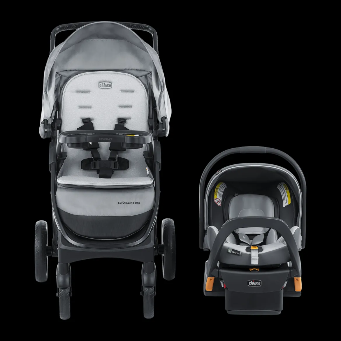Bravo LE ClearTex Trio Travel System