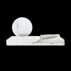 Breathable 2-Stage Crib Mattress & Mattress Pad Bundle