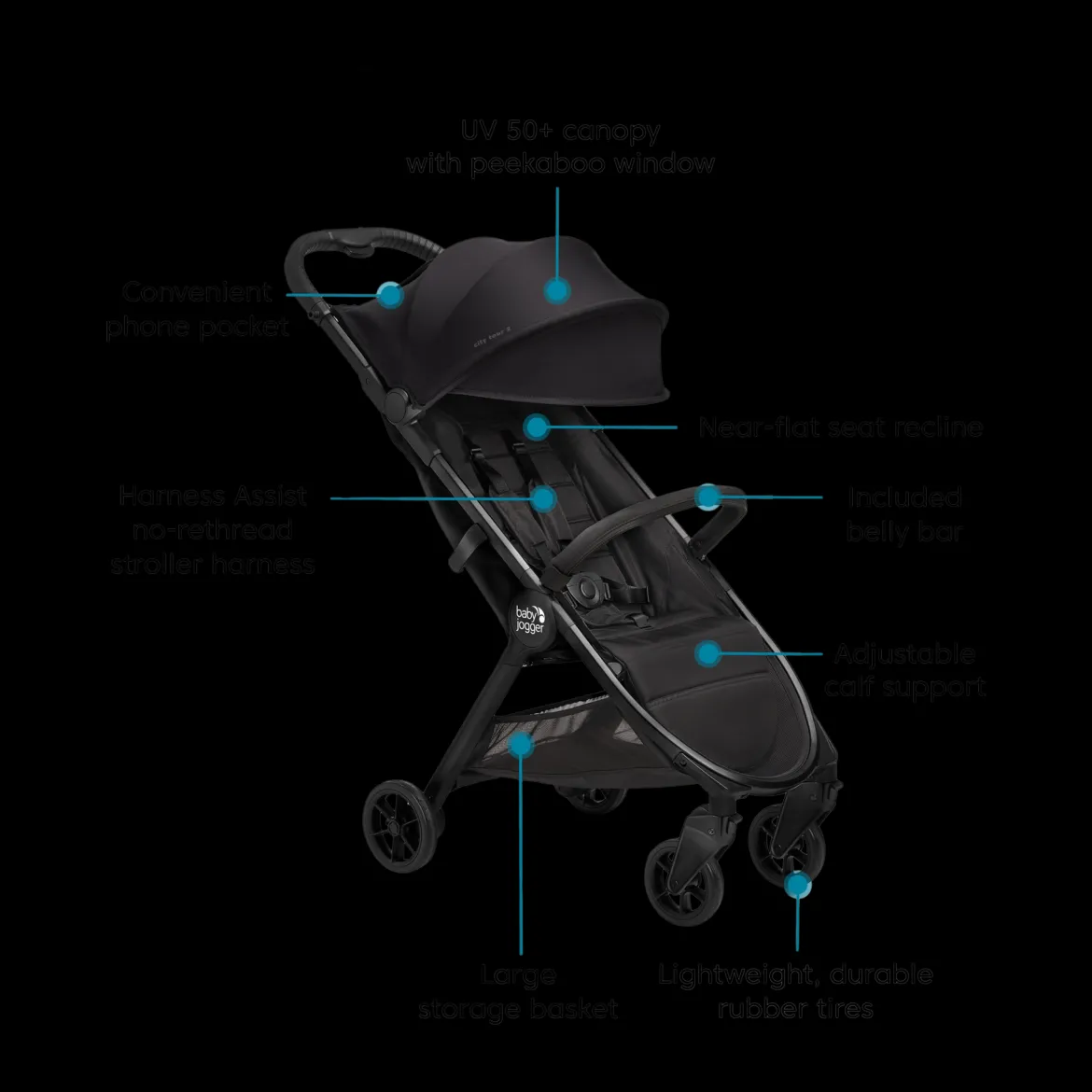 City Tour 2 Stroller, Eco Collection