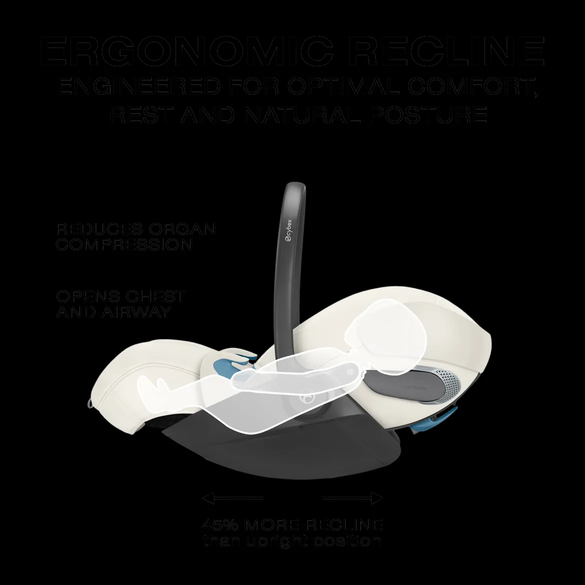 Cloud T Comfort Extend Infant Car Seat with SensorSafe