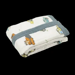 Cotton Muslin Baby Receiving Quilt