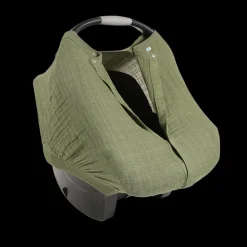 Cotton Muslin Car Seat Canopy