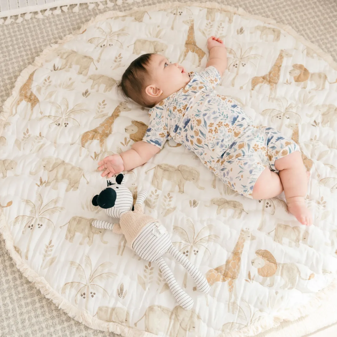 Cotton Quilted Playmat
