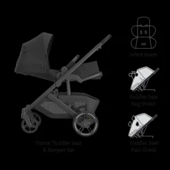 Cruz V3 Stroller & Mesa V3 Infant Car Seat Travel System