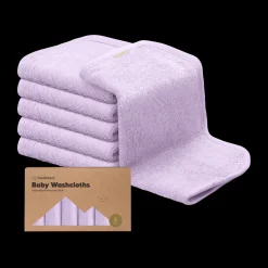 Deluxe Baby Bamboo Viscose Washcloths (6 Pack)