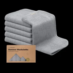 Deluxe Baby Bamboo Viscose Washcloths (6 Pack)