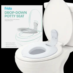 Drop-Down Potty Seat