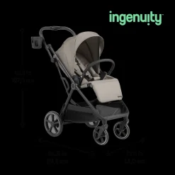 3DSuite Modular Stroller with Reversible Seat