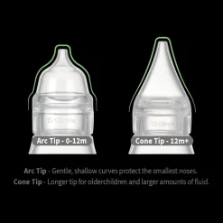 Easy-Squeezy Silicone Bulb Syringe - 2 Tips