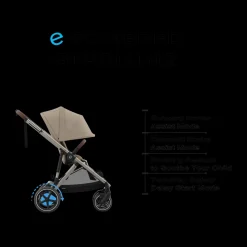 eGazelle S Electronic Assist Stroller