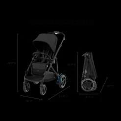 eGazelle S Stroller + Cloud G Pro Travel System