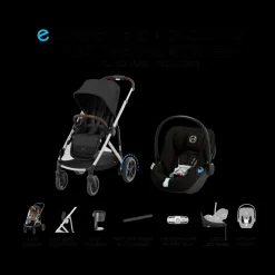 eGazelle S Stroller + Cloud G Pro Travel System