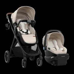 Evenflo Shyft Intuiti+ Travel System featuring Revolve180 LiteMax NXT with SensorySoothe