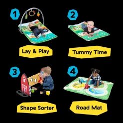 Farm Explorers Busy Barnyard Grow With Me Activity Gym