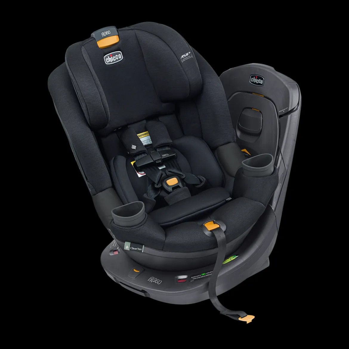 Fit360 ClearTex Rotating Convertible Car Seat