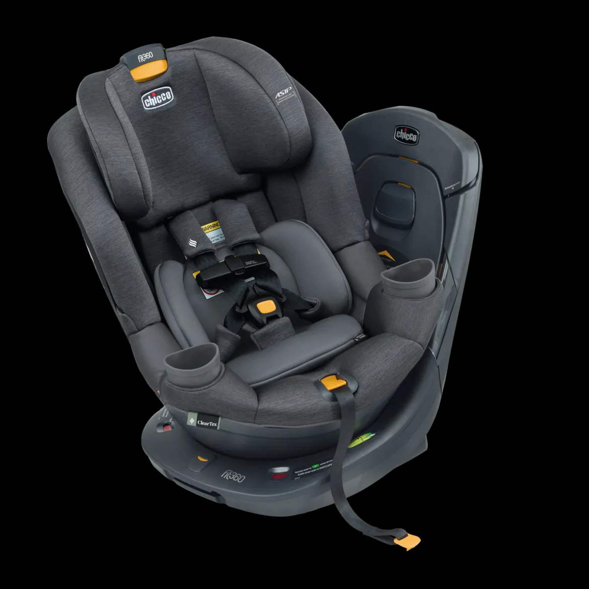 Fit360 ClearTex Rotating Convertible Car Seat