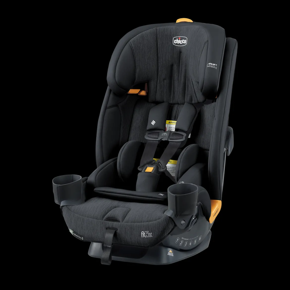 Fit3x ClearTex Ultra-Slim All-in-One Car Seat