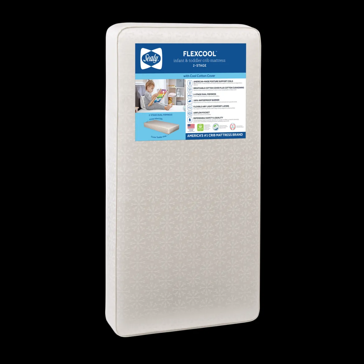 Flexcool 2-Stage Crib and Toddler Mattress