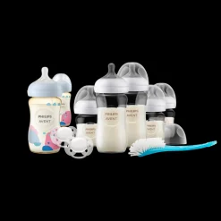 Glass and PPSU Natural Baby Bottle Gift Bundle