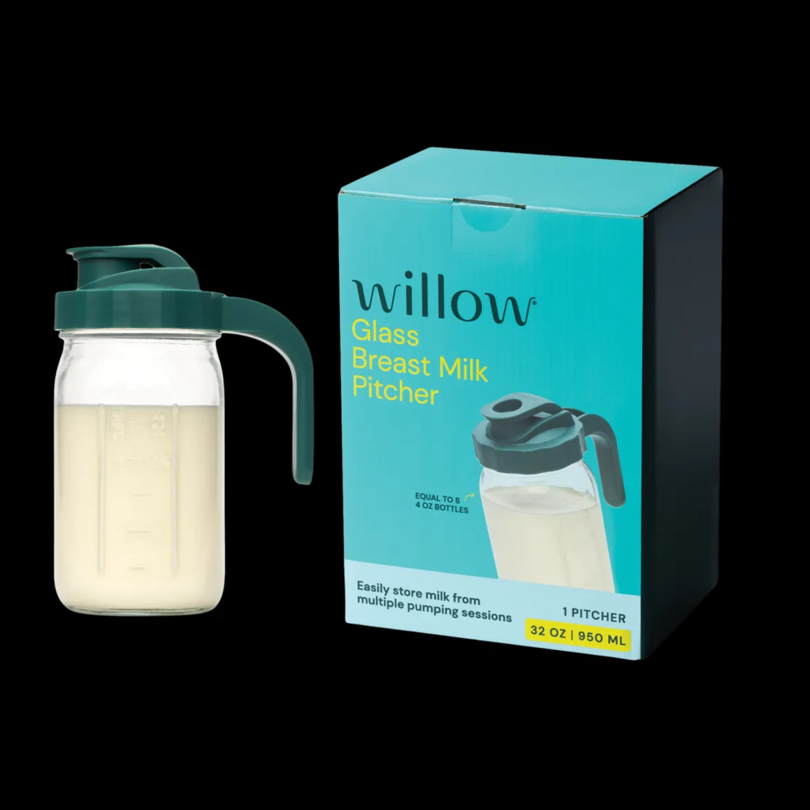 Glass Breast Milk Pitcher