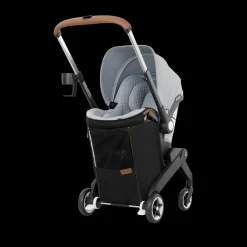 Gold Shyft DualRide Infant Car Seat Stroller Combo w Carryall Storage & Extended Canopy