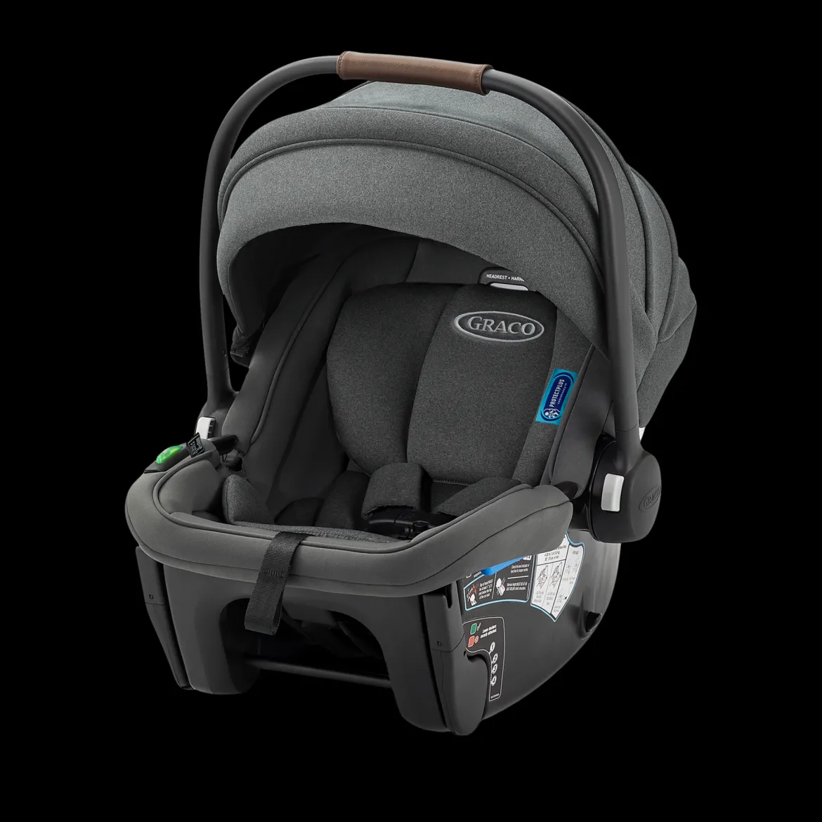 GoMax Baseless Infant Car Seat ft. Insta-Install Rigid LATCH