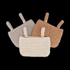Hanging Nursery Storage Bin Trio