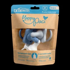 HappyPaci One-Piece Silicone Pacifier (3 Pack)
