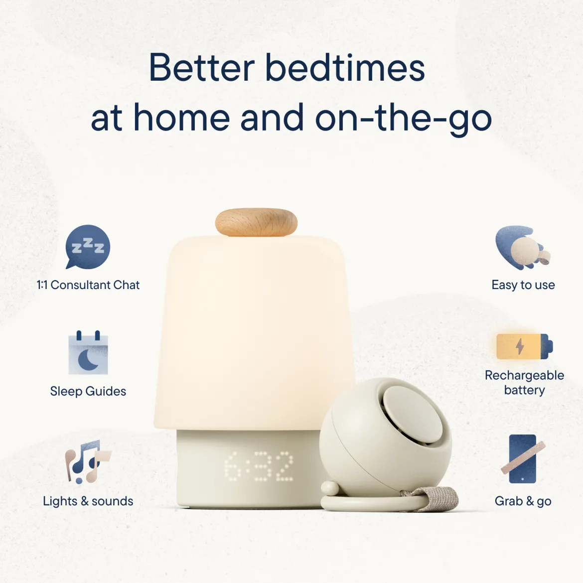 Hatch Baby Sleep Bundle: Home & Travel Sound Machines