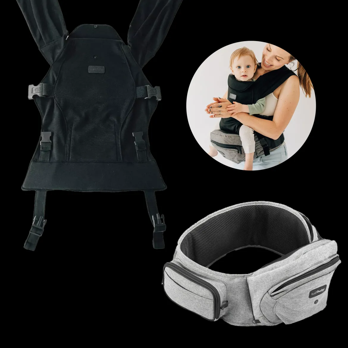 Hip Seat and Snug Carrier 2-in-1 Bundle