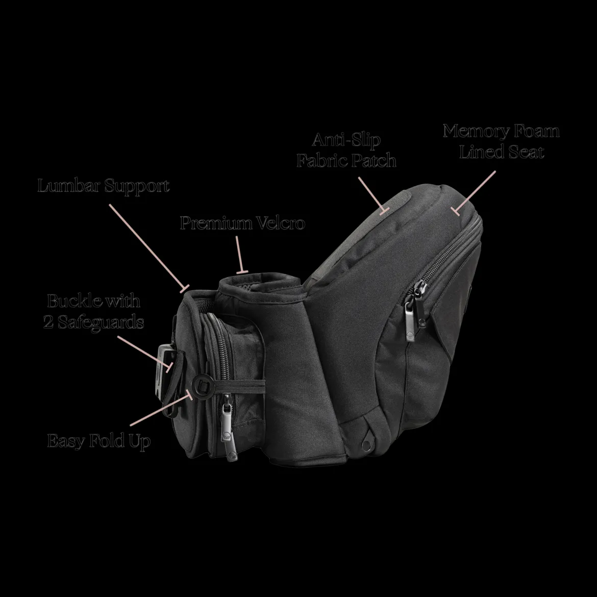 Hip Seat and Snug Carrier 2-in-1 Bundle