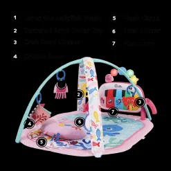 4-in-1 Kickin Tunes Music and Learning Play Gym