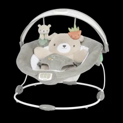InLighten Baby Bouncer Seat with Light Up Toy Bar
