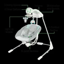 InLighten Soothing Baby Swing
